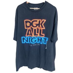 DGK All Night Size XL 100% Cotton Skateboard T-shirt